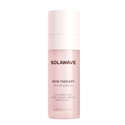 Solawave Skin Therapy Activating Serum, Hyaluronic Acid & Peptides (1-Pack) 1 Bottle