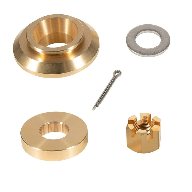 Propeller Installation Hardware Kit for Yamaha Outboard Engine 150HP-300HP Thrust Washer/Spacer/Washer/Nut/Cotter Pin Included 6E5-45987-01 - BeesActive Australia