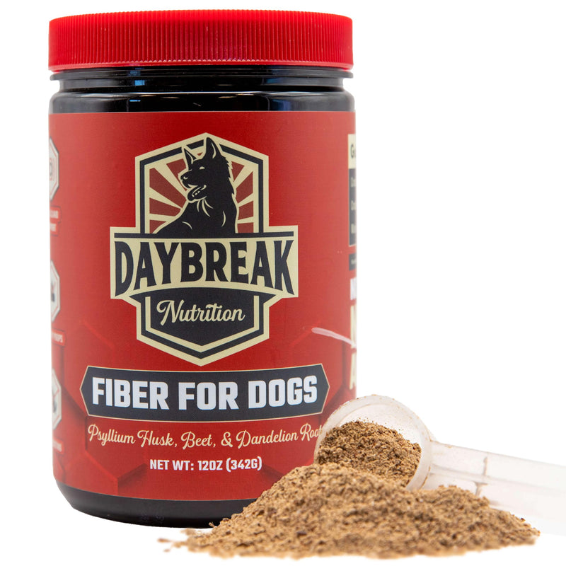 Fiber for Dogs Psyllium Husk, Beet Root, Dandelion Root, and Prebiotics to Aid in Relief from Diarrhea, Constipation, Anal Gland Issues, and Scoots 12 Oz - BeesActive Australia
