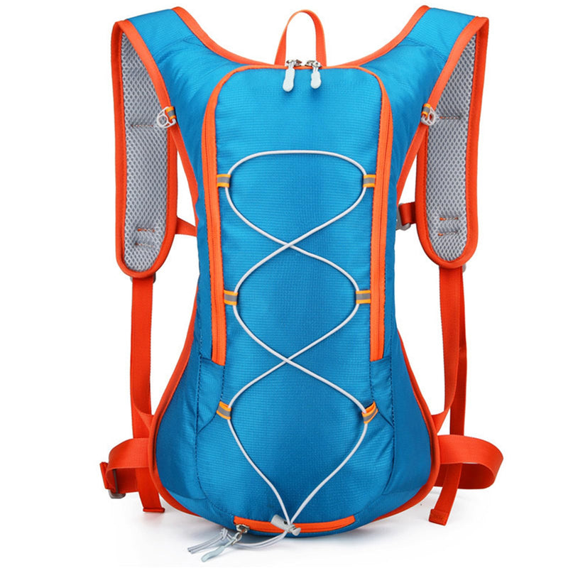Multifunctional Lightweight Cycling Backpack, 2L Hydration Backpack, Hiking and Mountaineering Bag