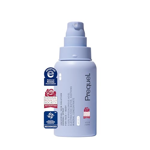 Prequel Skin Hypochlorous Acid Spray - HOCL Facial Mist Minerals 4oz 4 Fl Oz (Pack of 1)