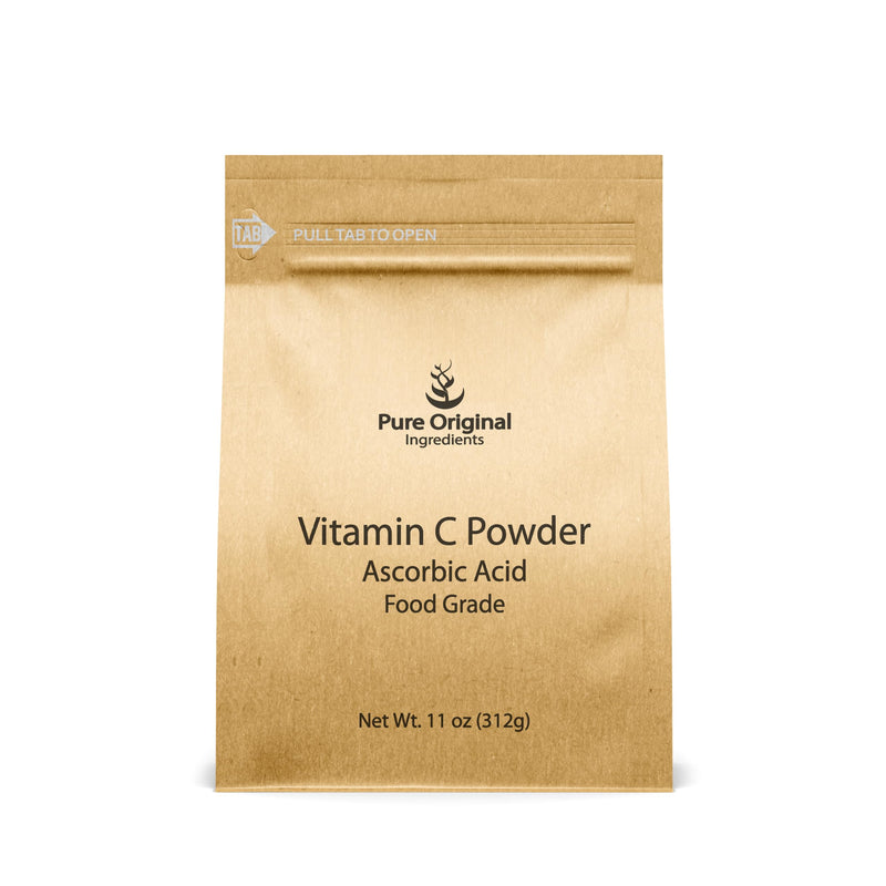 Pure Original Ingredients, Vitamin C Powder, 11 Oz | For cooking, baking, and seasoning 11 Ounce (Pack of 1)