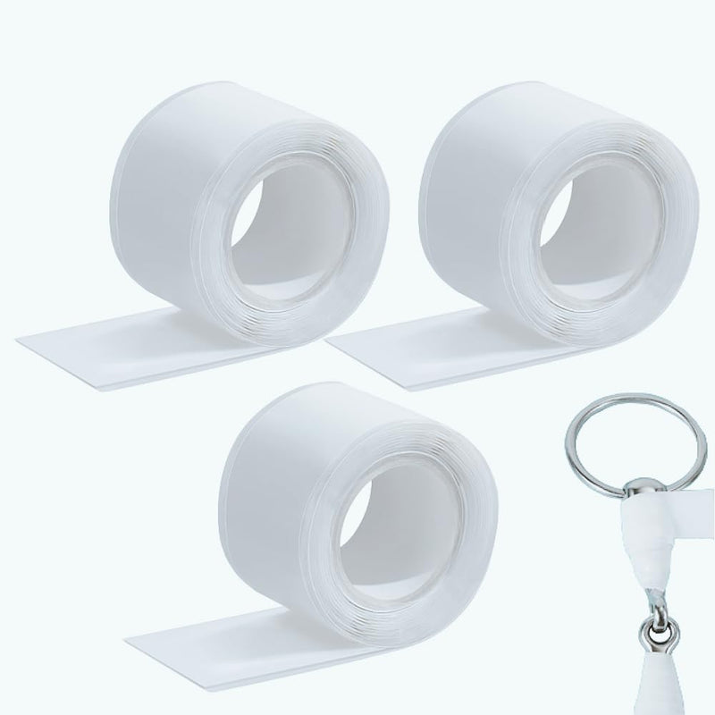 3 Rolls Horse Bit Wrap Tape Bit Protector Bit Guard Tape for Horses Bit Care Wrap for Equines Equestrian Bit Tape Bit Shielding Tape Equine Bit Wrap（White - BeesActive Australia