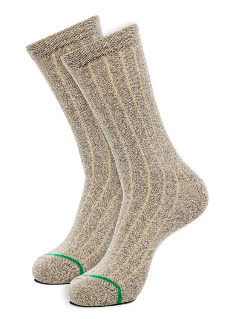 Traveler Socks With Permethrin Bug Repellant - Protective Clothing for Men & Women Medium Khaki - BeesActive Australia