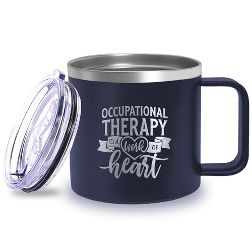 Bad Bananas Occupational Therapist Gifts - Stainless Steel Mug 14 Ounces ot-work-of-heart