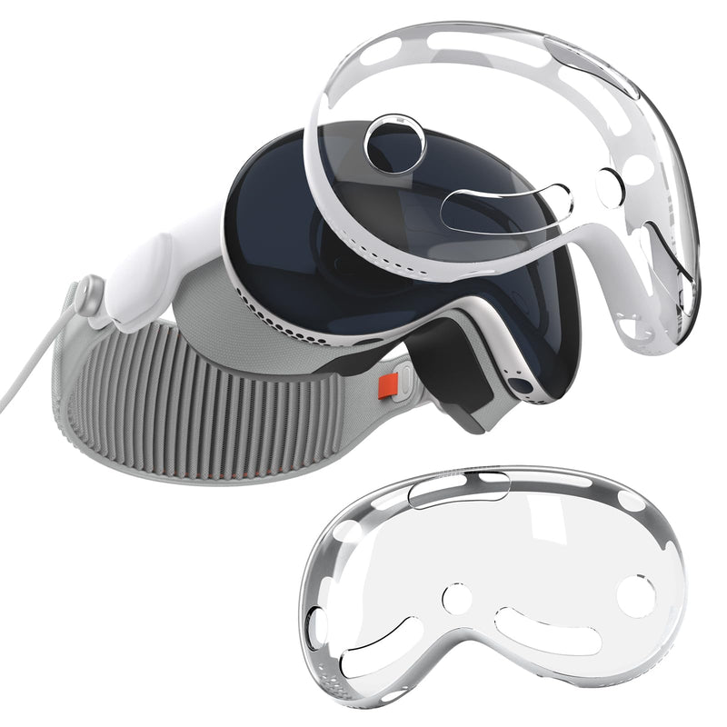 Compatible with Apple Vision Pro Case-made of TPU, scratch-resistant, durable and impact-resistant, non-slip, full protection, compatible with VR headsets, non-slip and scratch-resistant - BeesActive Australia