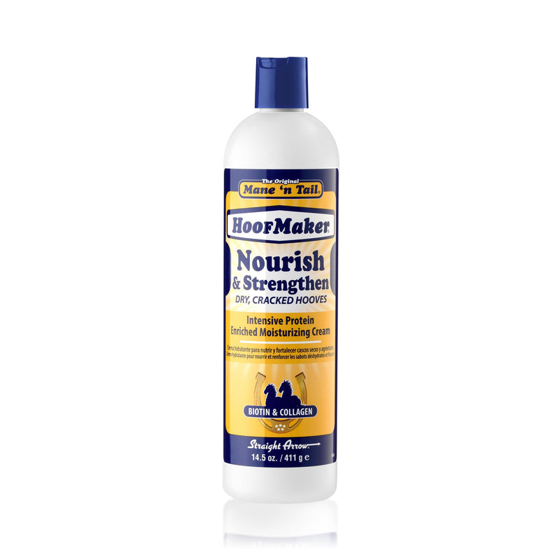 Mane 'n Tail Hoofmaker Hand & Nail Therapy (14.5 Oz) – Fragrance-Free, Biotin & Collagen-Enriched Moisturizing Cream for Strengthening Hooves & Promoting Healthy Growth 15 Ounce (Pack of 1)