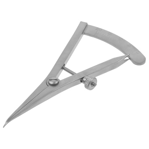 Eyelid Measuring Ruler 3.27 Inch Stainless Steel Eye Positioning Gauge Portable Eye Measurement Tool for Double Eyelid Surgery and Cosmetic Precision