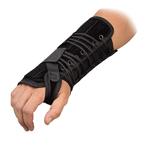 Breg Universal Wrist Lacer Brace, Carpal Tunnel & Tendonitis Splint L3908 Right 10 Inch