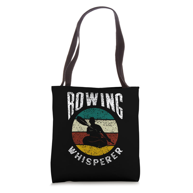 Rowing Whisperer Sports Rower Crew Row Tote Bag 16" - BeesActive Australia