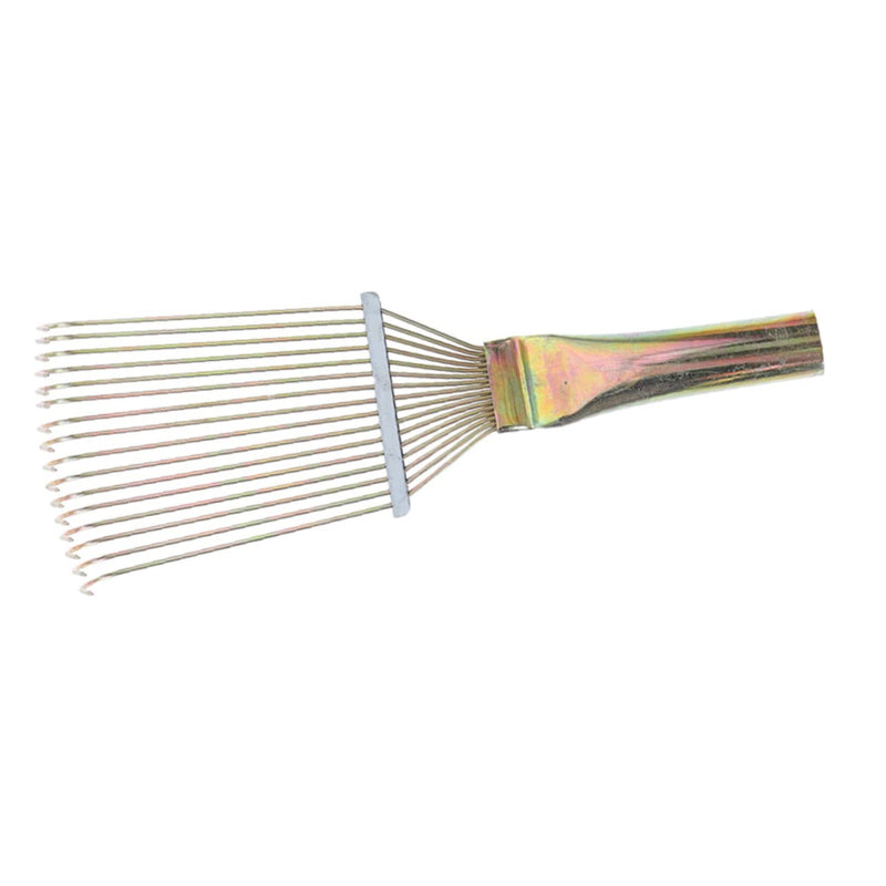 Horsehair Wool Comb Horse Hair Brushes Livestock Hair Rakes Horse Tail Brush Horse Brush Livestock Hair Brush Scraper Tool Grooming Brush Horse Cow Bridegroom Steel Pet 23x7cm As Shown - BeesActive Australia
