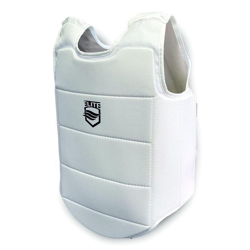 Karate Chest Guard for Kids & Adults. Martial Arts Body Protector. Medium