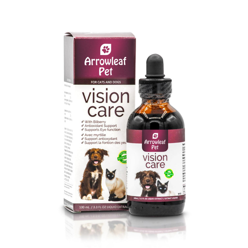 Vision Care by NaturPet Inc for Cats and Dogs | with Bilberry | Eye Support | 100mL Herbal Tincture - PawsPlanet Australia
