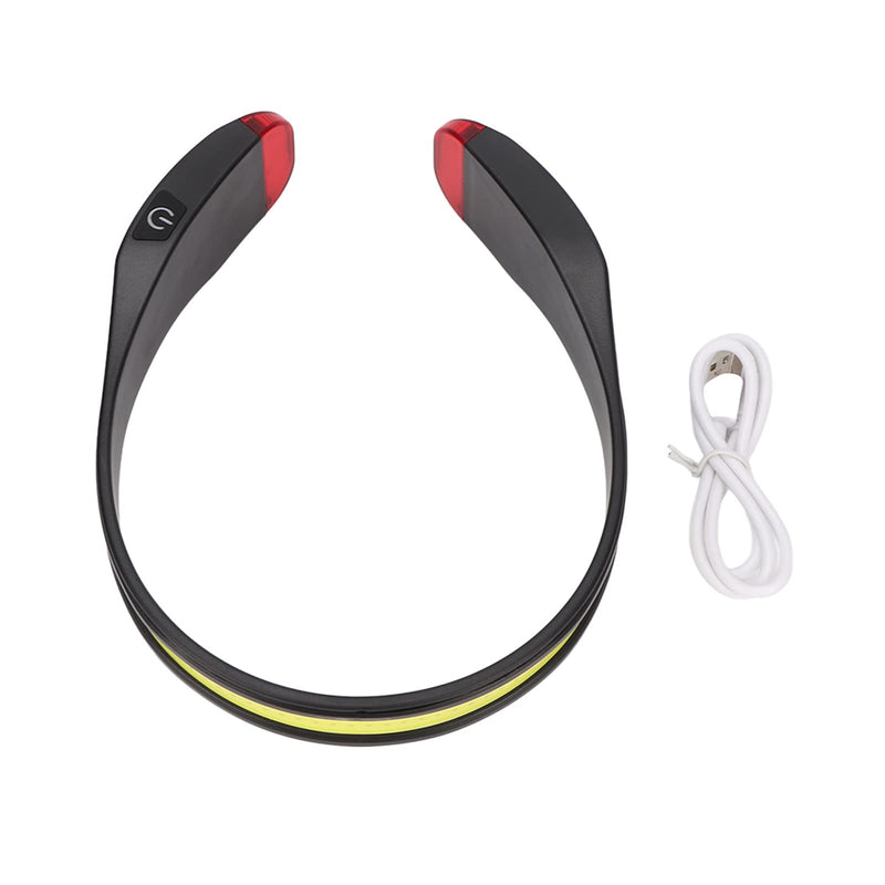LED Headlamp Lightweight Soft Red Light IPX4 Waterproof Comfortable Portable COB Head Light for Outdoor Camping