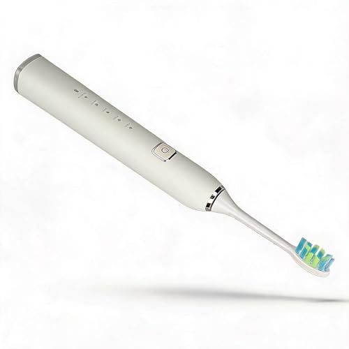 Pomya Electric Tooth Brush, Smart Toothbrush IPX7 Powerful Motor for School (White)