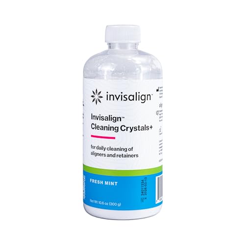 INVISALIGN Cleaning Crystals+ | Aligner and Retainer Cleaner | Mint 1 Count (Pack of 1)