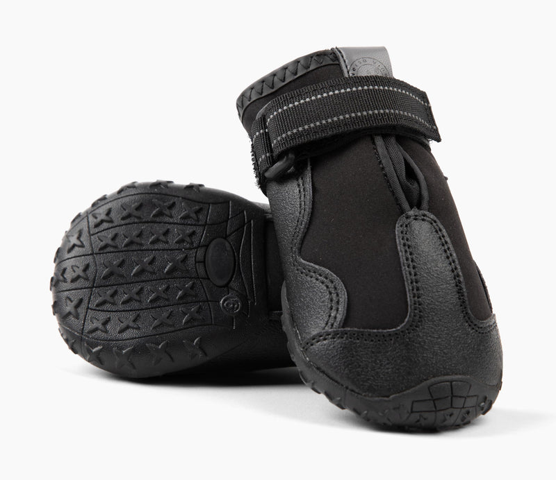 Premium Dog Shoes for Hiking, Snow, and Rain - Protective Dog Boots and Booties for Large and Medium Size Dogs - Durable Outdoor Dog Shoes (Size 4 (2-2.25" paw Width) Small/Medium) SIZE 4 (2-2.25" paw width) SMALL/MEDIUM - BeesActive Australia