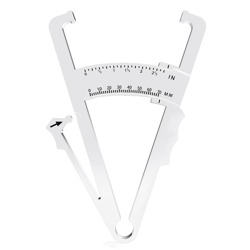 Body Fat Caliper, Fat Measure Clipper Combo with Body Fat Percentage Measure Chart, Accurately Measuring Body Fat for Men and Women - BeesActive Australia