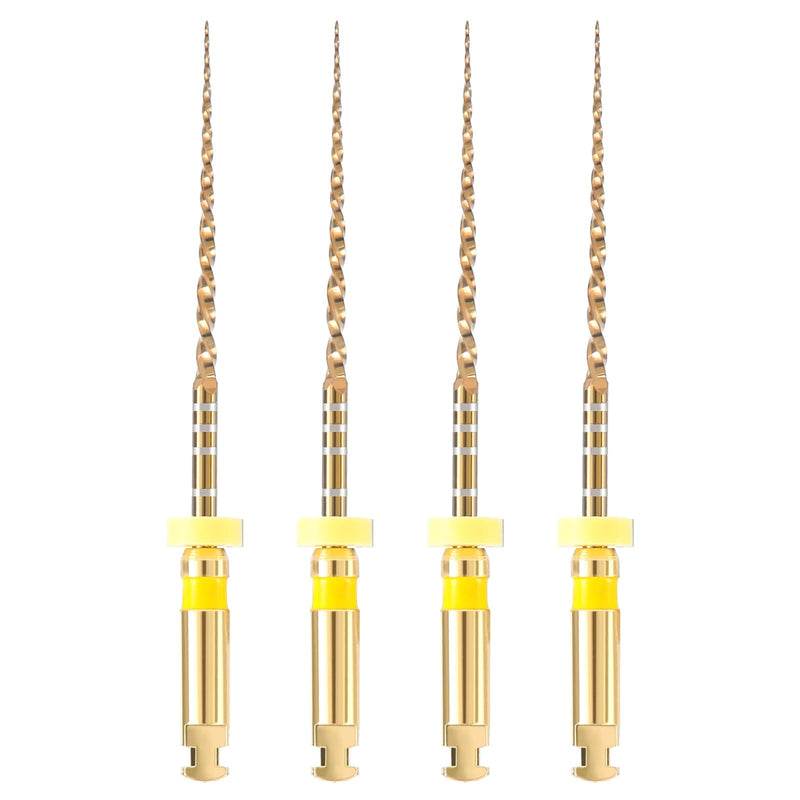 JMU 4 Pcs Wave-G4 Files, #20/07 31mm Dental Niti Rotary Files 20/07 (31mm) 1