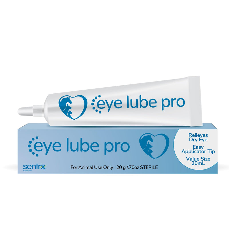Sentrx Eye Lube Pro, Hyaluronic Acid Drops for Dogs, Cats, Horses, Dry Eye & Redness Relief Ointment, 20g Pack of 1 - BeesActive Australia