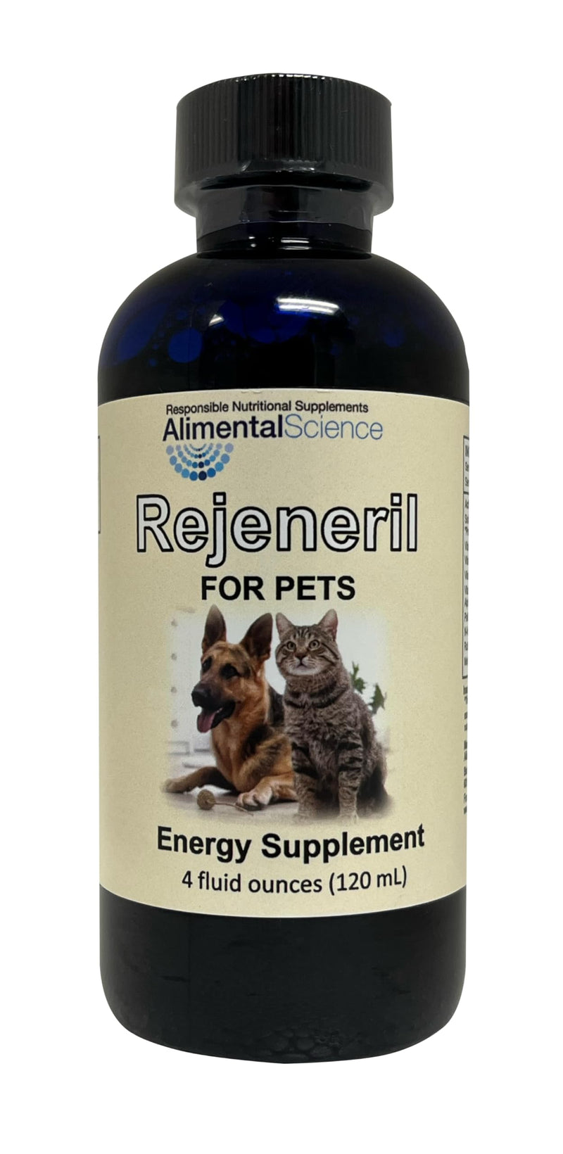 Rejeneril-FP 4oz up to 240 Servings Naturally Relieve Fatigue in Pets Increase Energy Normal Appetite Immune Support Dog Cat & Pet Formulation Antioxidant Vitamin Mineral Supplement Longevity Vitality - PawsPlanet Australia