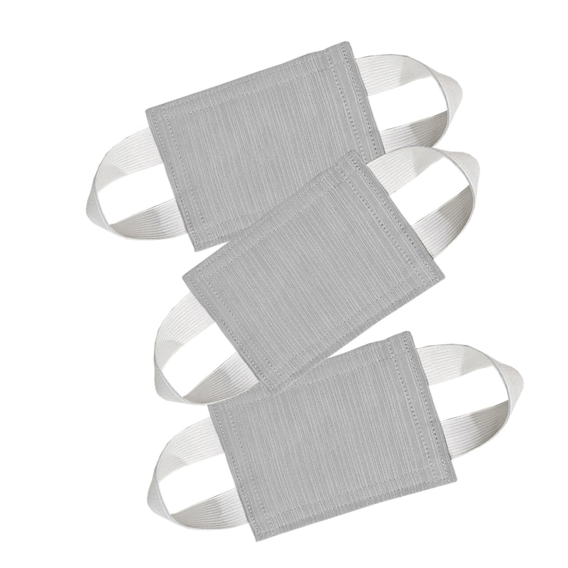 Door Silencer & Baby Door Latch Cover - Quiet Close Cushion Pads Prevent Slamming & Locking, Noise-Reducing Door Closer for Toddler Safety (3-Pack, Light Gray, 4.1x3.1in) 4.1*3.1 inches 3 - BeesActive Australia