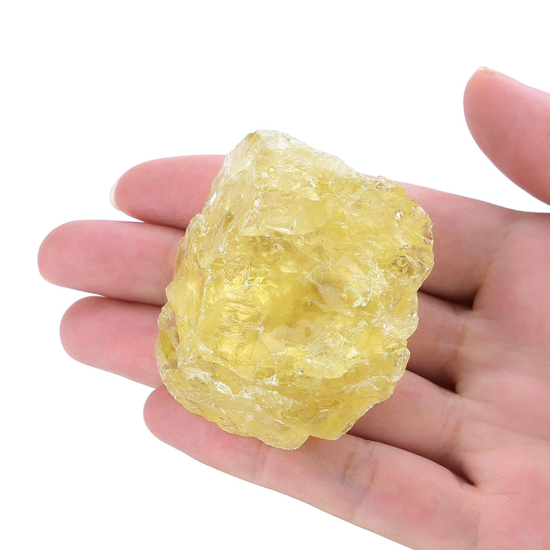 XIANNVXI Citrine Crystals 1.8-2.2" Large Raw Crystals and Healing Stones Natural Rough Crystal Rocks for Decor Gifts Tumbling Cabbing Polishing Fountain Rocks 1PCS 1.8-2.2" (1PC)