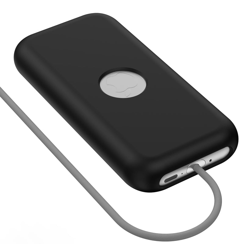Compatible with Apple Vision Pro Battery Case,Silicone Apple VR Vision Pro Battery Protective Case Cover,Anti-Scratch,Fall-Proof and Soft Case for Apple Vision Pro Battery Accessories(Black) Black - BeesActive Australia