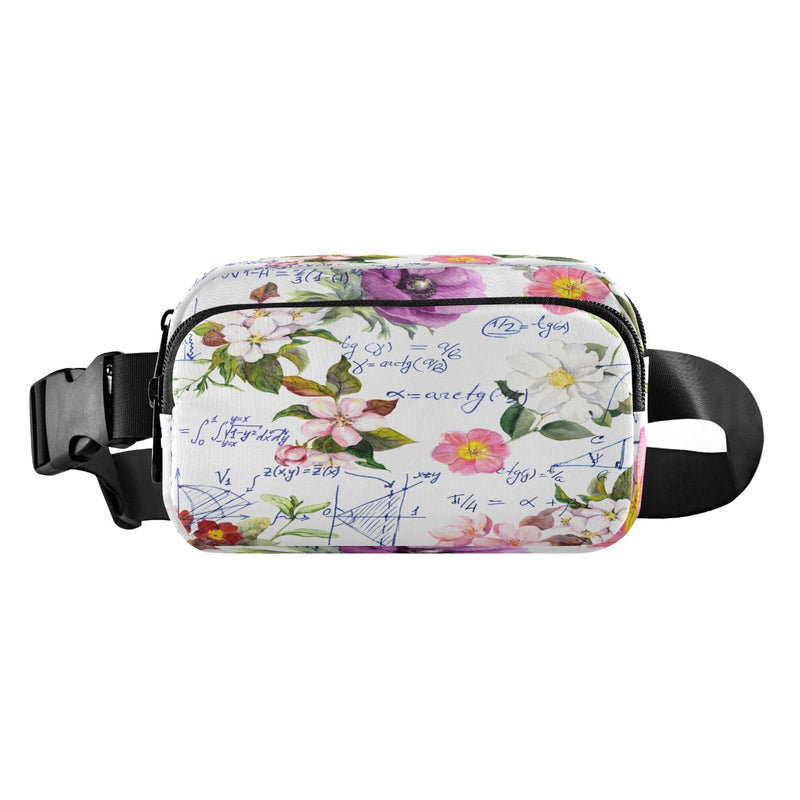 Exnundod Fanny Waist Packs Watercolor Floral Waist Bag Crossbody Bags Adjustable Belt Strap for Running Hiking Thanksgiving Christmas Gift - BeesActive Australia