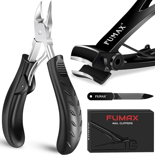 Toenail Clippers for Thick Toenails with Wide Jaw Opening