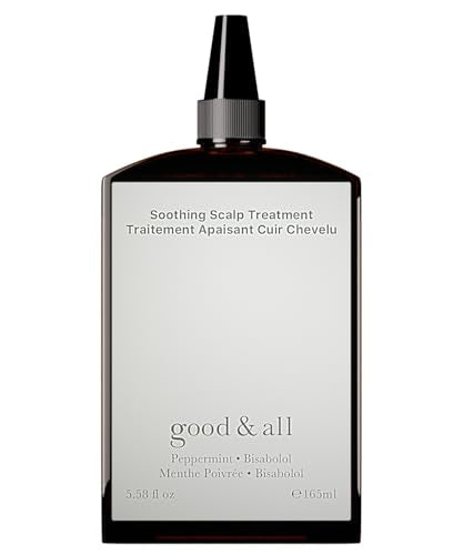 Good&All Dry Itchy Scalp Treatment - Leave-in Itch Relief with Peppermint & Bisabolol, Fragrance-Free, Paraben-Free, Vegan, Cruelty-Free - 5.58 fl oz