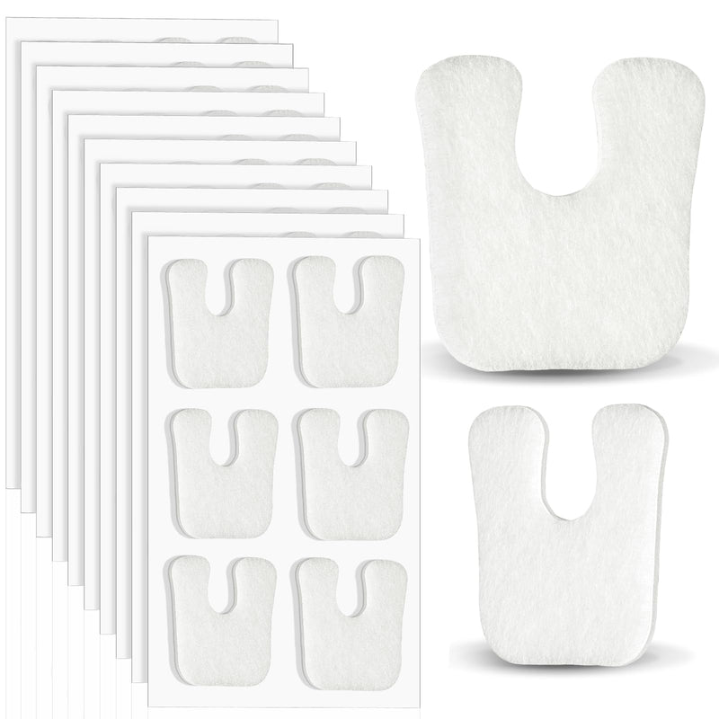 60 Pads U-Shaped Felt Callus Pads Thick Callus Cushions Adhesive Metatarsal Foot Forefoot Horseshoe for Feet Pain Relief, Keep Calluses from Rubbing on Shoes for Men Women 60 - BeesActive Australia
