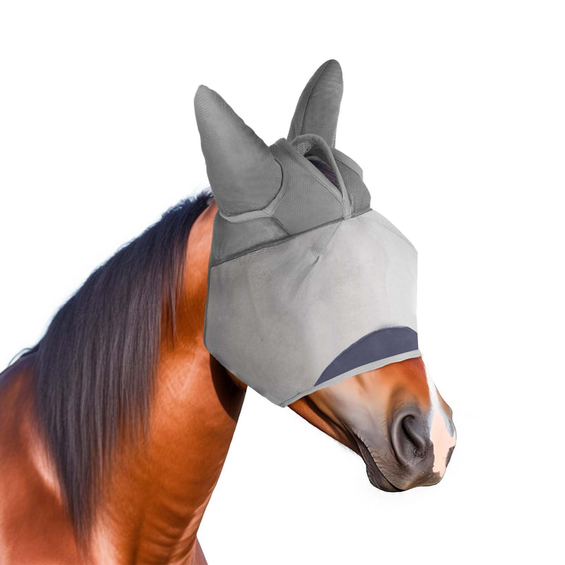 Horse Fly Mask, Super Comfort Fly Masks for Horses, Adjustable UV Protection Breathability Horses Fly Masks with Ears, Pony Mini Equine Fly Mask for Miniature Foal Draft Cob Srabian Full(XS) (XS) XS - BeesActive Australia