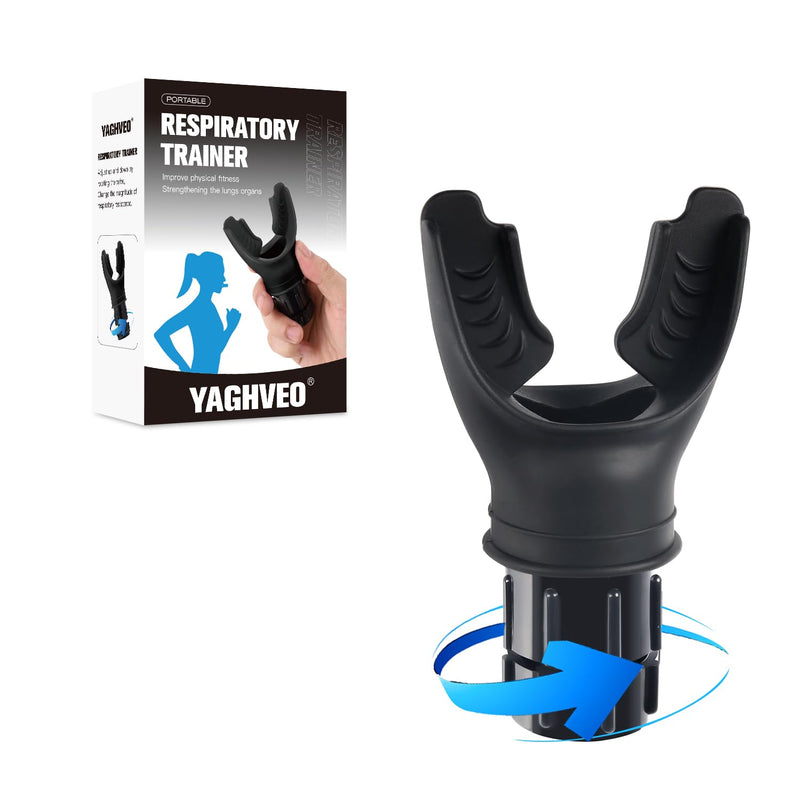Breathe Trainer,Muscle Trainer,Portable Adjustable Trainer for and Muscular Exercise - Suitability running Daily Fitness Training, Easy to Clean,for All（black） - BeesActive Australia