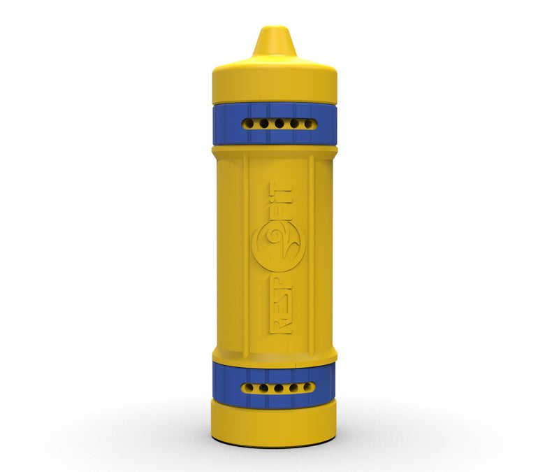 Natural Deep Breathing Trainer for Lungs Patented Non-Constricting Respiratory Muscle Training - Unrestricted Airflow Design Easy to Use BPA-Free Breather Breathe Breath Exercise Device - BeesActive Australia
