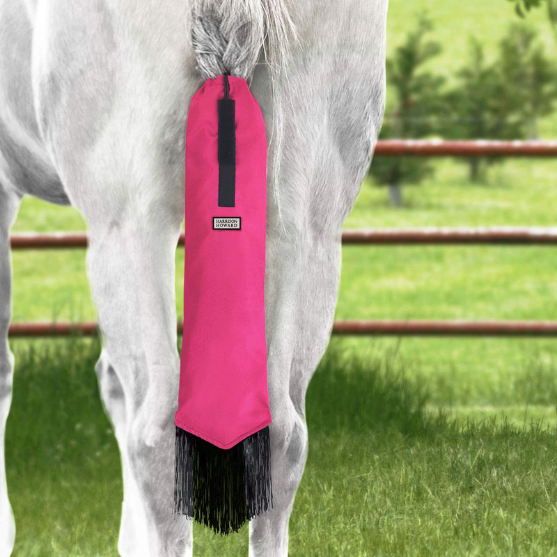 Horse Tail Bag with Fringe-Fuchsia Pink - BeesActive Australia