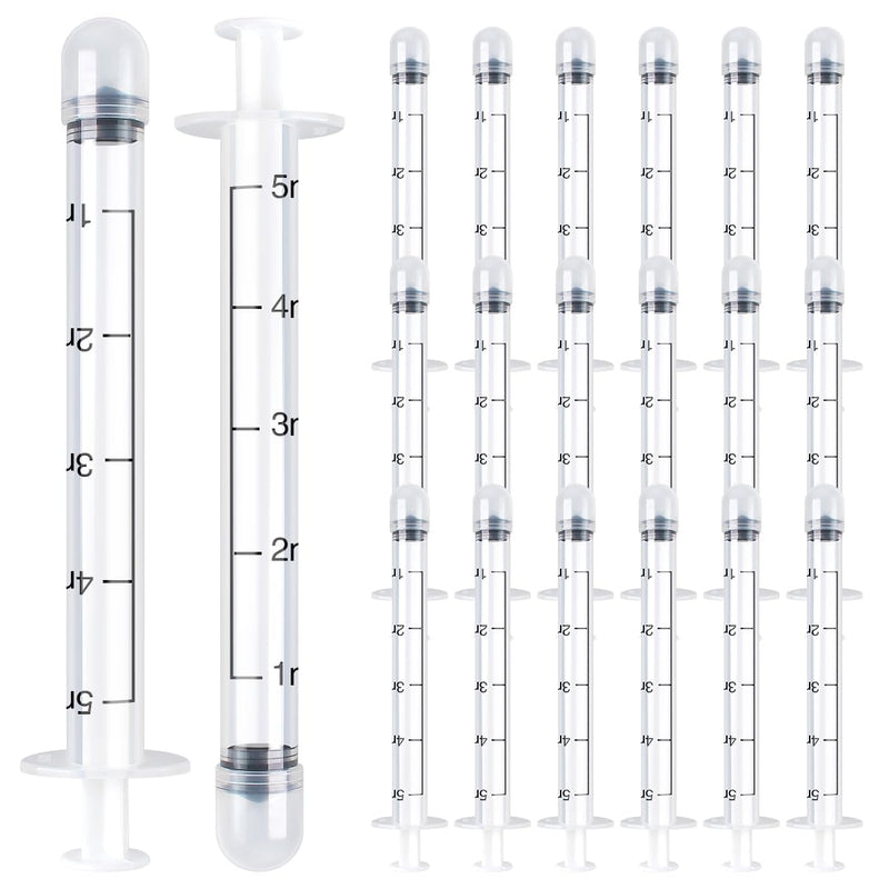 20 Pack Disposable Vaginal Cream Applicators - Fit OTC Gels, Lubes, Premarin, Estrace, Preseed or Creams Products - Comfortable Design, Individually Wrapped, Dosage Markings - BeesActive Australia