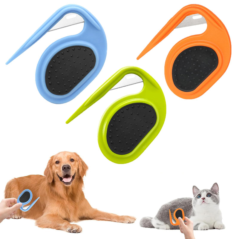 Knotting Comb for Cats, Pet Knot Opener, Knot Opener Dog, Cat Grooming Supplies, Grooming Combs Knotting Comb for Removing Matted, Pet Grooming Supplies for Grooming Loose Knotted Hair - BeesActive Australia