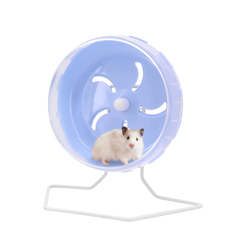Hamster Running Wheel Golden Bear Treadmill Wheel, Silent Treadmill, Freely Adjustable in Height Or Assembled in Cage, Equipped with Lifting Bas for Hamsters or Other Small Animals - BeesActive Australia