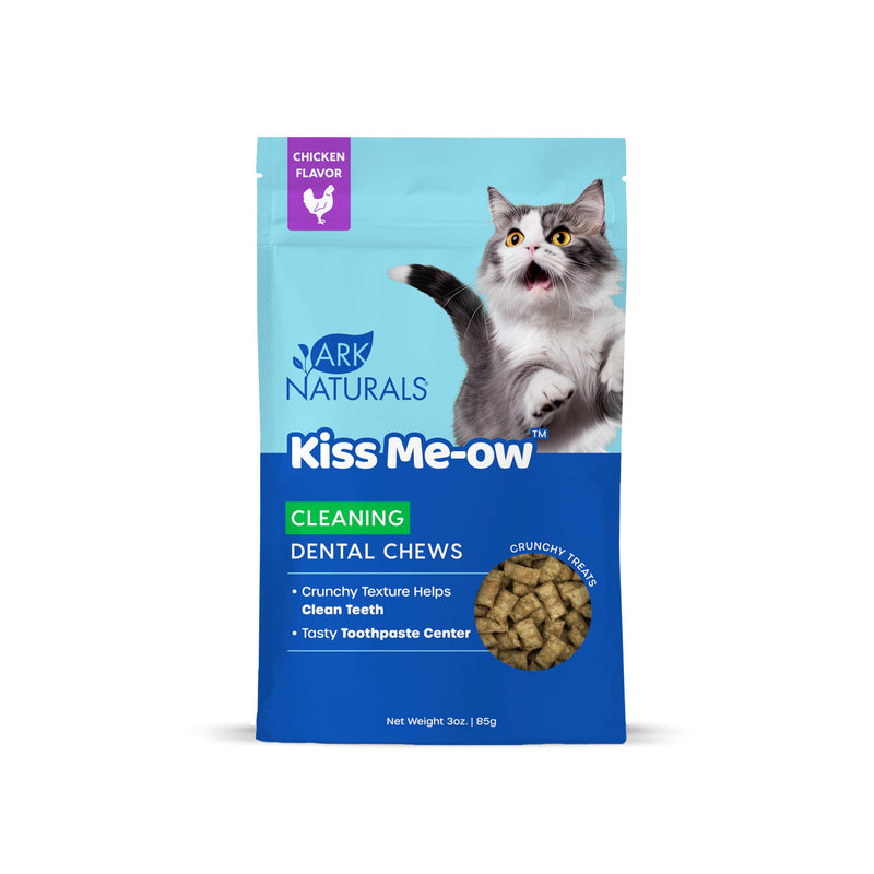 Ark Naturals, Kiss Me-Ow Cleaning Chicken Dental Chews, 3 oz 3 Ounce (Pack of 1) - BeesActive Australia