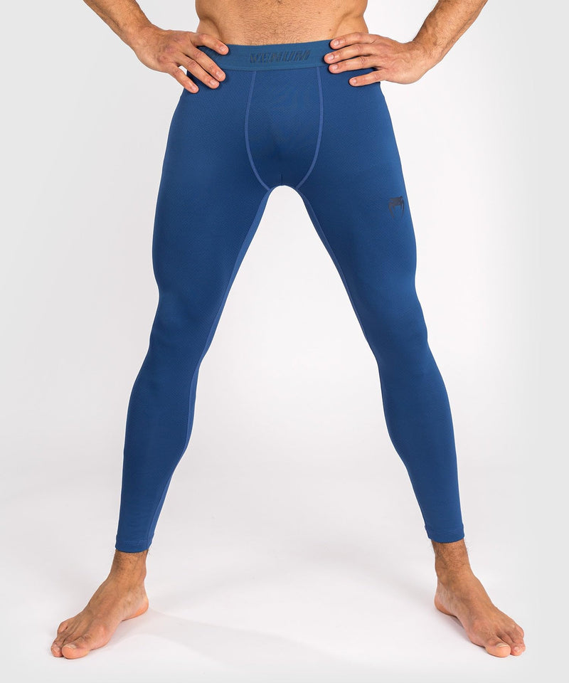 Venum Men's Standard Contender Spats Blue