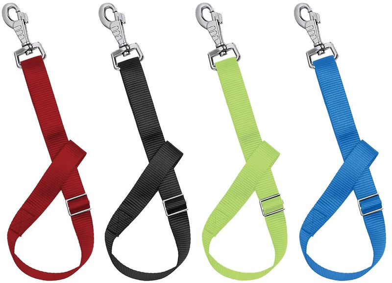 Horse Bucket Strap Hangers,Horse Suppliers Adjustable Nylon Straps up to 700 lbs for Hay Nets, Water Buckets,Hanging-Pratical and Easy Use(4 Pack), 1"x22" - BeesActive Australia