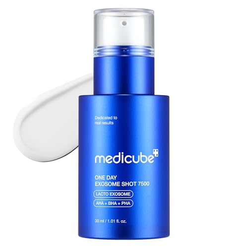 medicube Exosome Shot Zero 7,500 PPM Spicule Facial Serum 1.01 Fl Oz (Pack of 1)