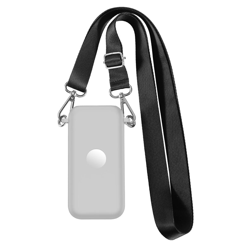 Compatible with Apple Vision Pro Battery Case, Silicone Protective Case with A Lanyard for Apple Vision Pro Battery, Soft Case + Lanyard for Apple Vision Pro Battery Accessories (Gray) Gray - BeesActive Australia