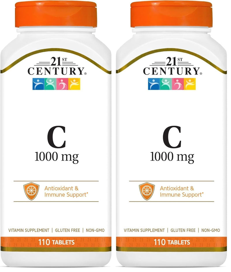 21st Century C 1000 mg Tablets 110 Count (Pack of 2) 110 Count (Pack of 2)