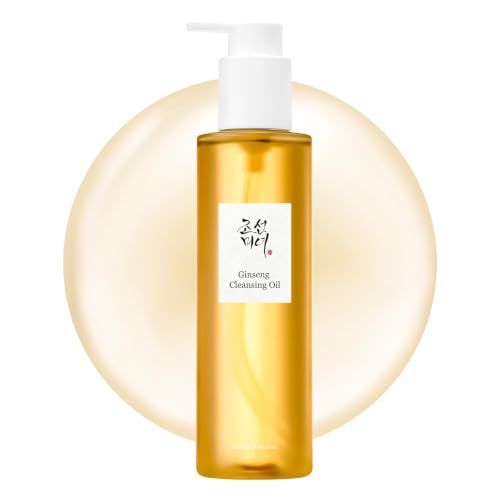 Beauty of Joseon Ginseng Cleansing Oil Waterproof Makeup Remover for Sensitive, Congested-Prone Facial Skin. Korean Skin Care for Men and Women, 210ml, 7.1 fl.oz 7.1 Fl Oz (Pack of 1)