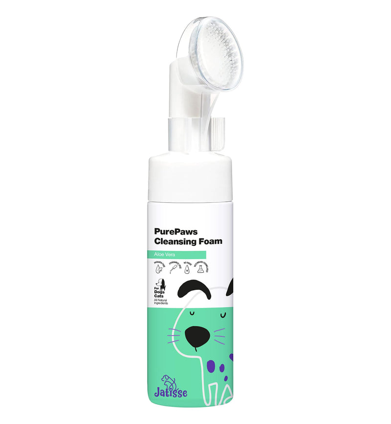 PurePaws Dog Paw Cleaner | Paraben Sulfate and Fragrance Free Paw Cleaner for Dogs and Cats | No-Rinse Foaming Cleanser | Waterless Foam Formula for Small and Large Dogs 5.07 fl oz / 150ml - BeesActive Australia