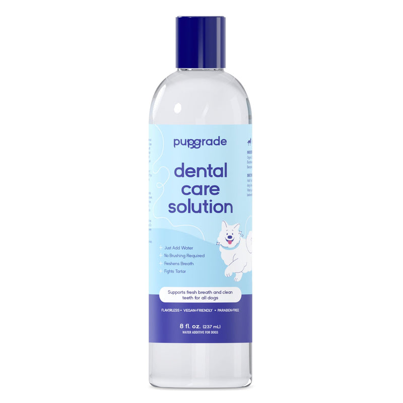 PupGrade Dental Care Water Additive Solution - Advanced Oral Care for Dogs - Dental Rinse for Fresh Breath to Fight Against Bad Breath, Plaque, and Tartar - PawsPlanet Australia