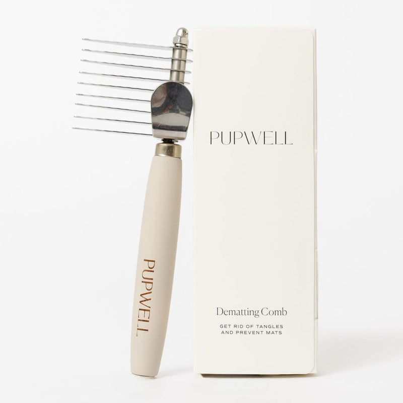 Dematting Fur Steel Rake and Detangling Comb Tool for Dematting and Untangling Matted or Knotted Hair - BeesActive Australia