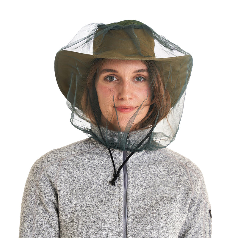 Coghlan's Mosquito Head Net: Ultra-Fine Mesh Netting Protection Against Bugs Gnats Flies Insects, for Outdoor Camping One Size